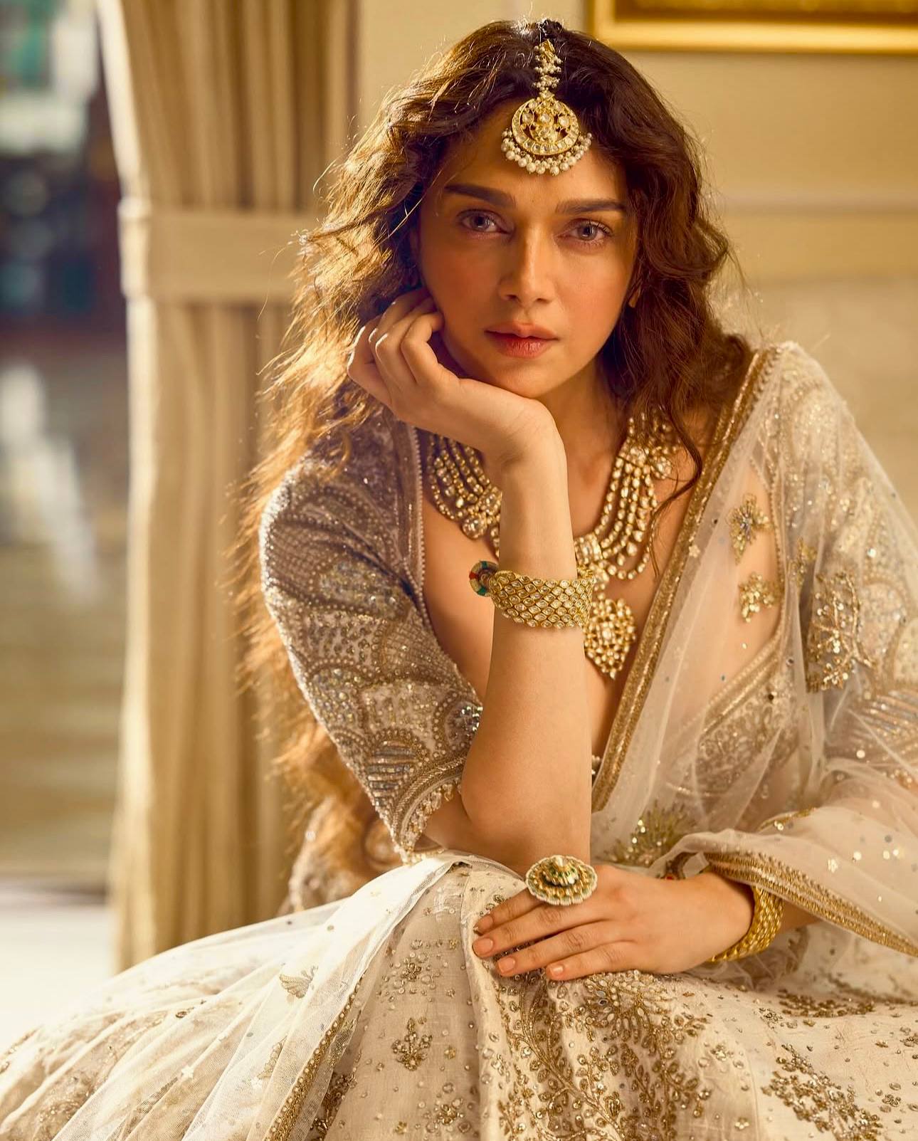 Heavy Slub Silk Lehenga Choli with Sequins, Dori & Zari Work | Party Wear & Wedding Outfit